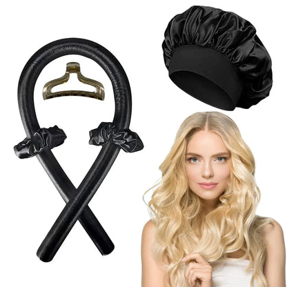 Heatless Curling mit Haarschutz